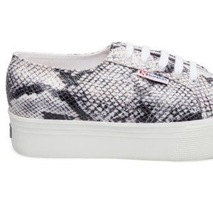 Superga Snakeskin platform sneakers Size 39.5